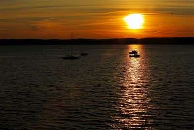 Sonnenuntergang in St. Andrews-by-the-sea